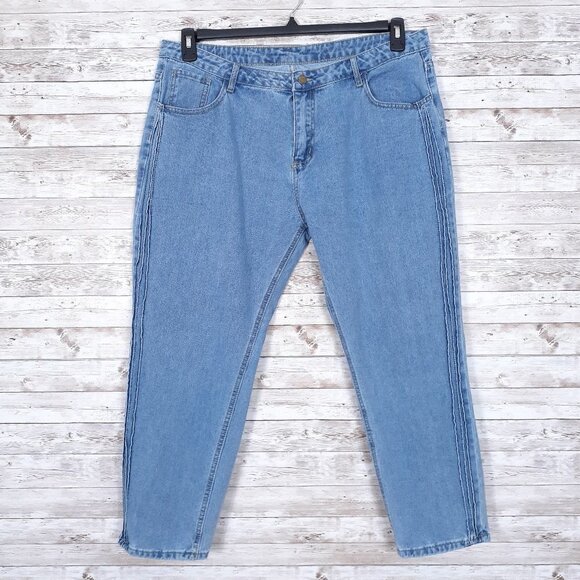 Denim - Womens Jeans 2XL Tapered Leg Unbranded 149
